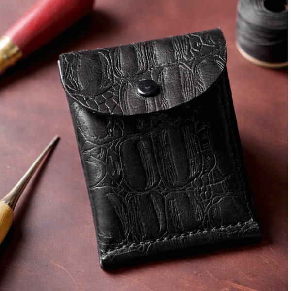 black wallet